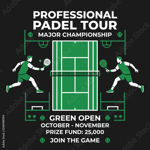 Professional Padel Tour Major Championship Green Open Event Announcement