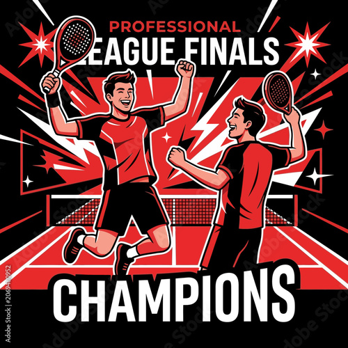 Professional Sports League Finals Celebrated Champions Victory And Triumph