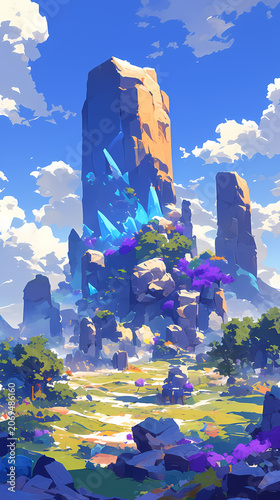 Enchanted Crystal Valley