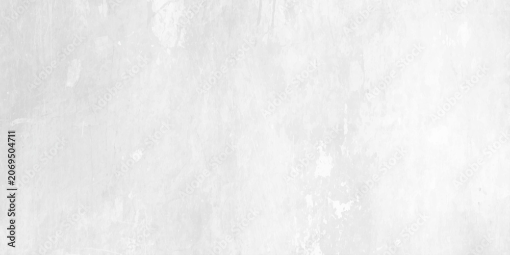 Fototapeta premium Minimalist gray concrete wall texture, distressed plaster surface, subtle scratches and stains, weathered industrial background, gray paper texture.