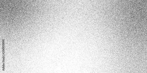 Quadro su tela Retro spray grit and charcoal ink form abstract dot work design