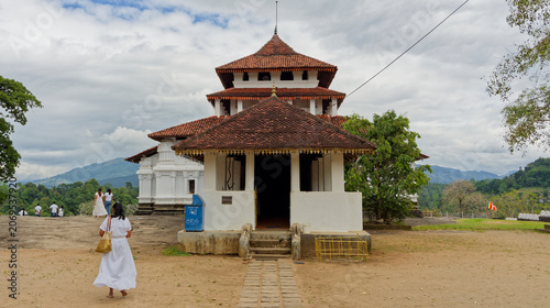 Fotografie Gadaladeniya raja maha vihara buddhist temple sri lanka