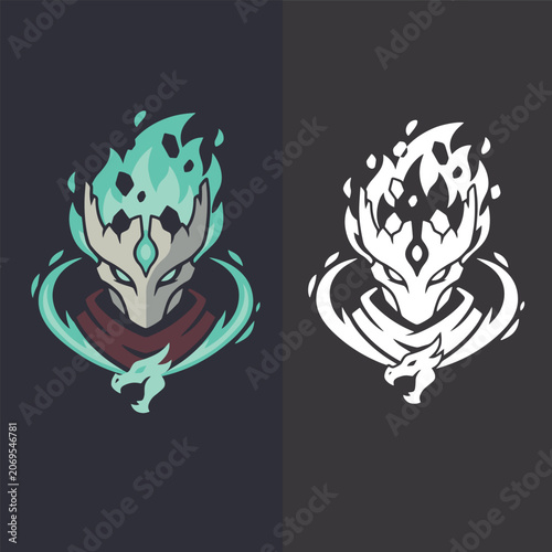 Φωτογραφία Simple Logo Juggernaut Arcana Hero Dota 2 Artwork
