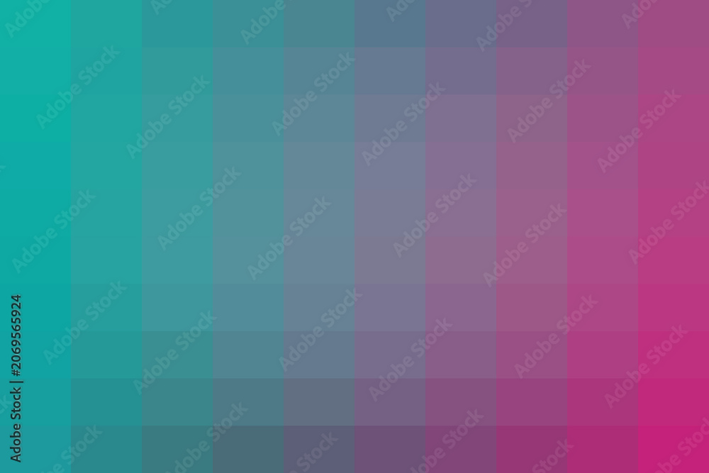 Fototapeta premium Colorful geometric pattern, gradient background, abstract squares, vibrant texture