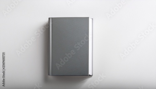Mock Up Of Book On White Background
