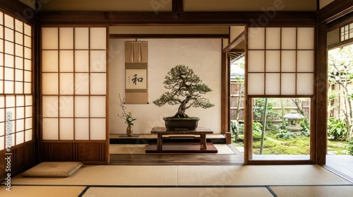 japanese garden interior