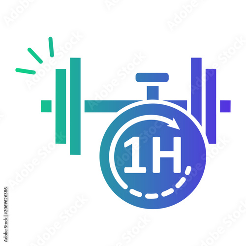 fitness Gradient icon
