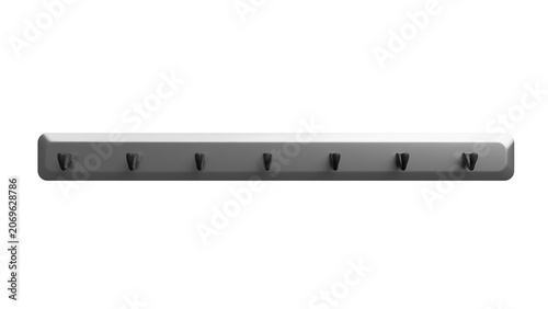 Minimalist Wall-Mounted Coat Rack