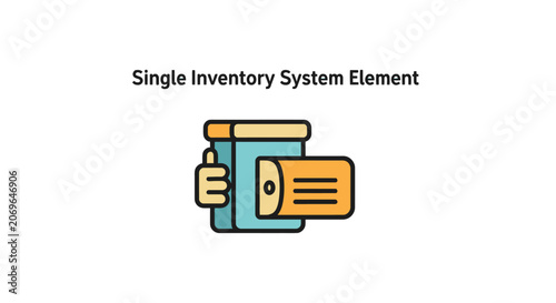 Single Inventory System Element Icon.