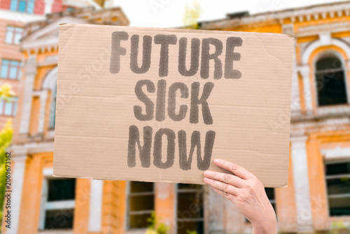 фотографія "Future sick now" Future generations suffer from today's underfunding