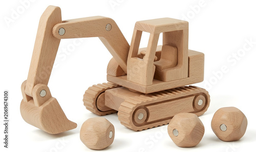wooden toy train