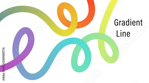 gradient line