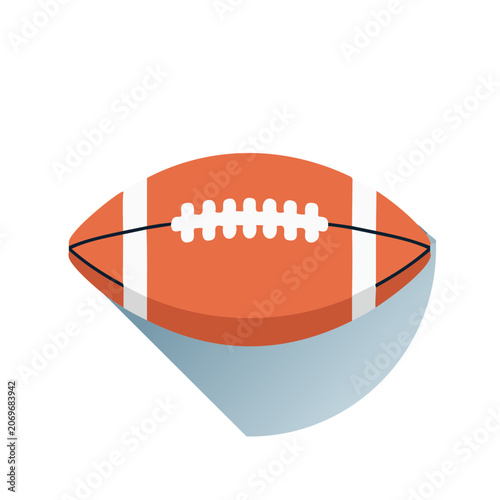 American football vector illustration