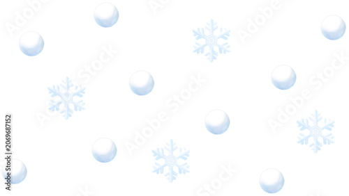 Snowy weather clipart Transparent background 