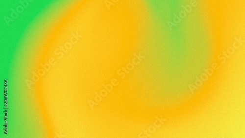 Vibrant yellow and green blurry noise texture background