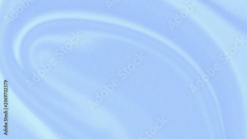 Trendy blue swirl gradient backdrop with fine noise texture