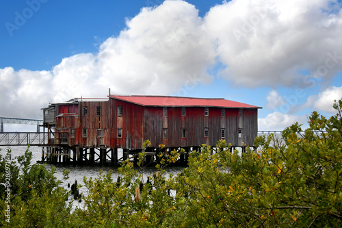 Quadro su tela Astoria Old Fishing Cannery