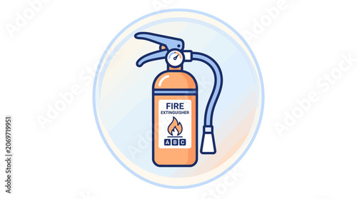 Fire Extinguisher Safety Device Equipment.