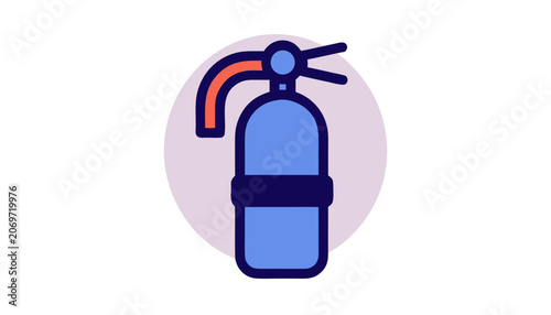 Fire Extinguisher Safety Equipment Device.