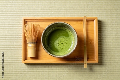 Japanese Tea Ceremony Matcha Scene