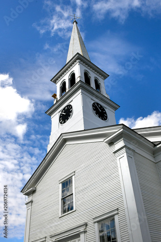 Принти на полотні Congregational Church of Peacham Vermont