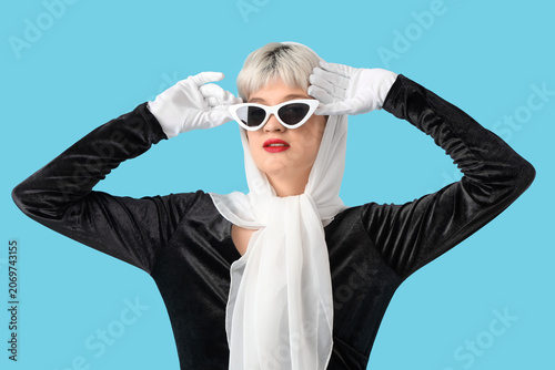 Portrait of fashionable you...