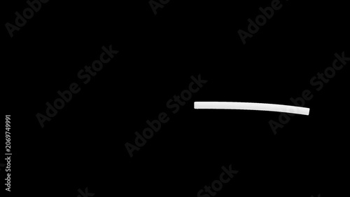 3D Scribble Underline Highlight | Alpha Channel