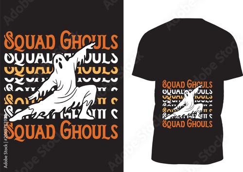 Halloween merchandise design, print on demand,  Halloween T-Shirt design