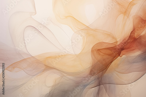 An abstract, free-form background featuring softly overlapping curves and a gentle, soothing color palette.