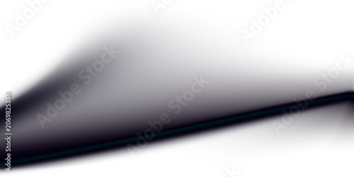 Fotografía Black dark wide wedge shape blur overlay for wedge wide ramp angle slope triangl
