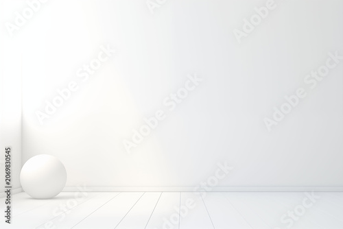 A clean white background with subtle, translucent gradient shadows.
