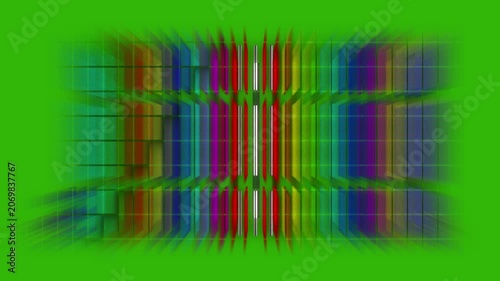 Sound wave decibel audio records simple voice message icon isolated, music equalizer lines, transparent background alpha channel, 4K loop