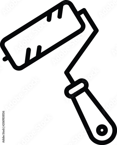 USB flash drive icon illustration on white background tool metal equipment vector design object for business and work concept