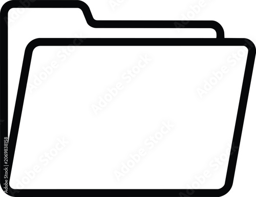 Vector illustration of a clipboard with paper, office note board icon design