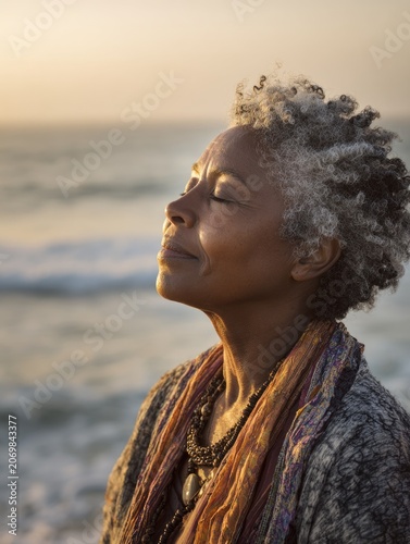 Serene Ocean Shore Meditation