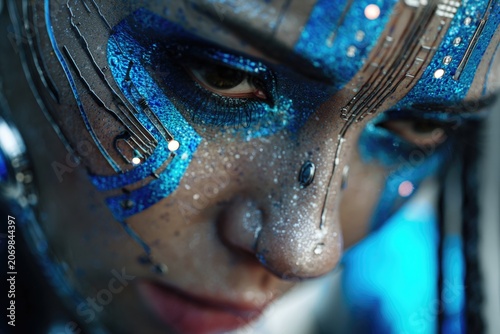 Cyberpunk Makeup