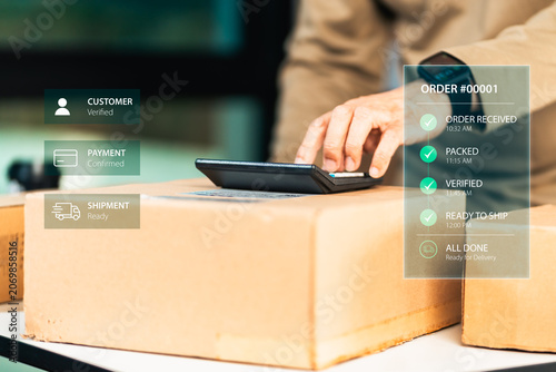 Ecommerce Order Processing and Shipment Workflow Management