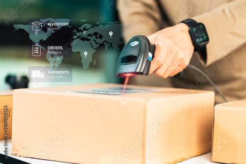 Barcode Scanning for Global Logistics Inventory and Shipment Tracking