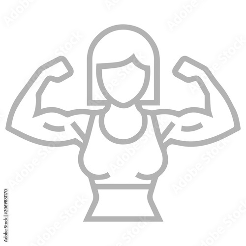 Female Fitness Icon