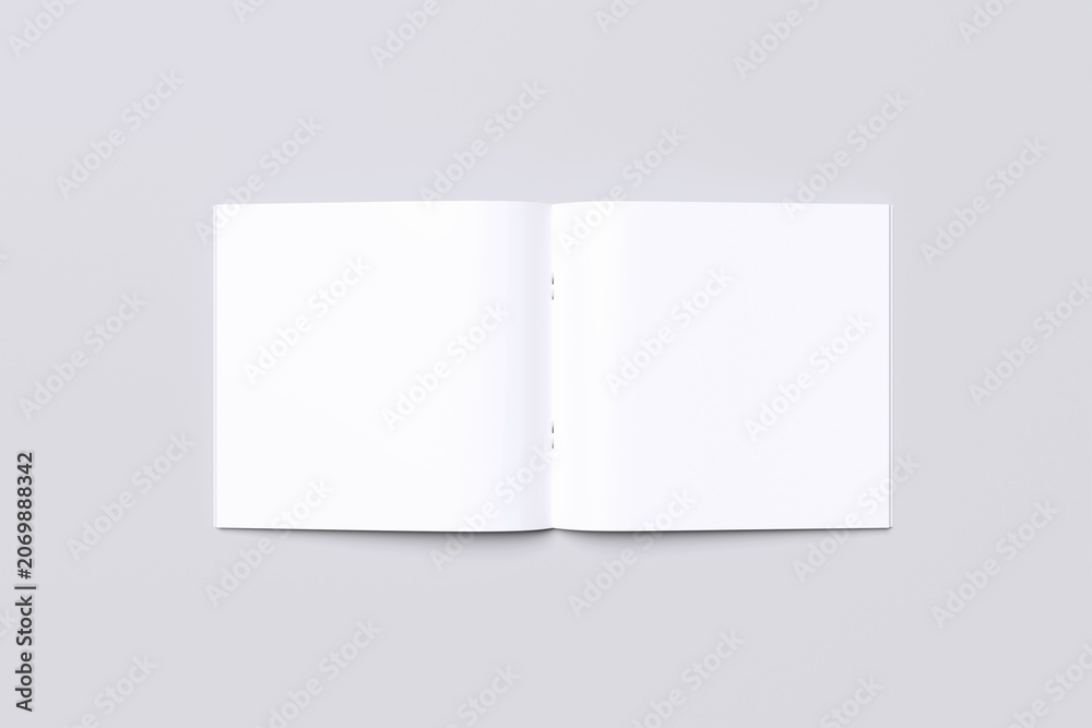 Fototapeta premium Square magazine Blank
