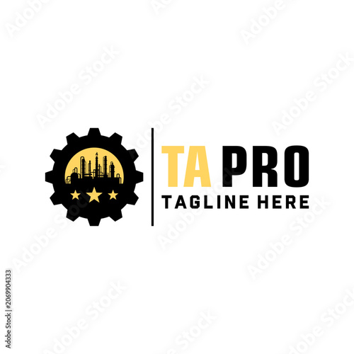 natural gas processing industry logo