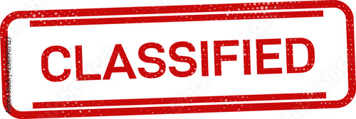 Classified document stamp secure confidential information