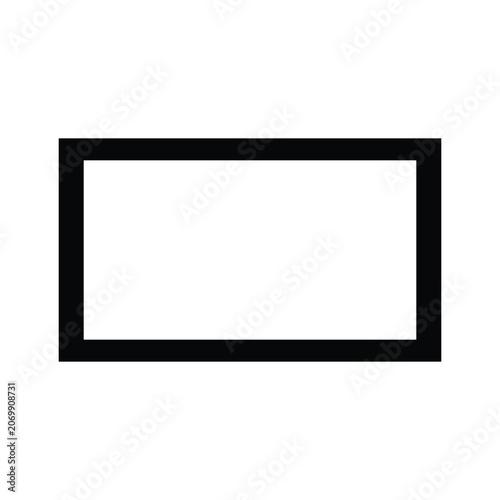 minimalist rectangles icon