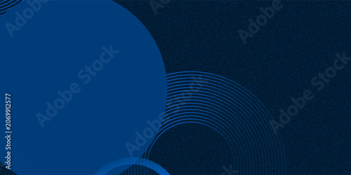 Obraz na płótnie Blue color square pattern on banner with shadow