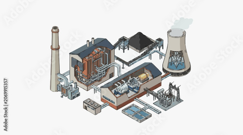Industrial Manufacturing Facility Complex.