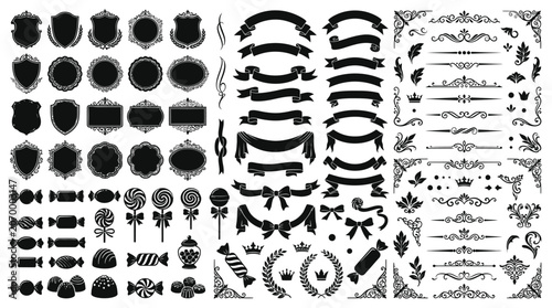 Collection of various tattoo designs.