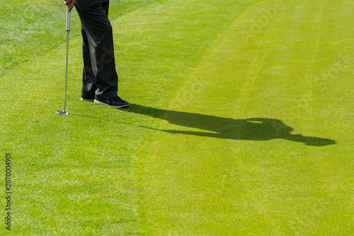 Auf dem Golfplatz
