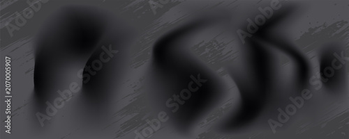 Foto Abstract Dark black concreate wall retro old slate grunge backdrop background or texture