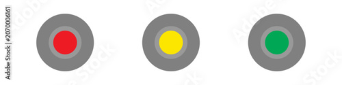 set of colored signal