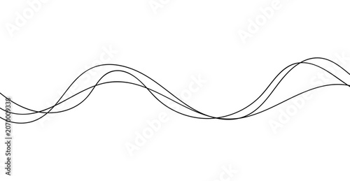 abstract wave vector illustration